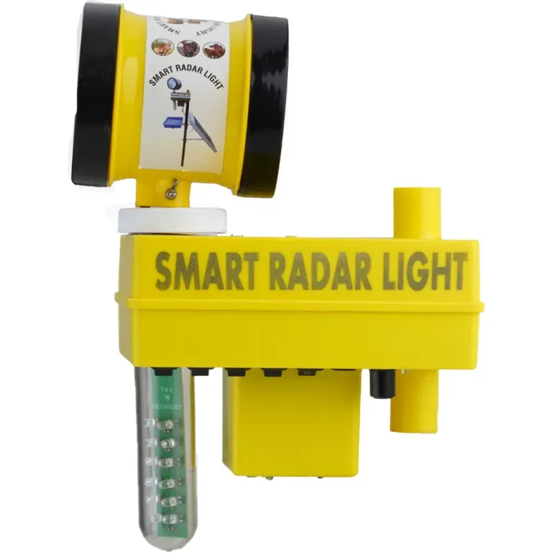 Rashail Agro 360° Smart Radar Solar Light with Sound & Insect Trap, All-in-One Farm Security Solution