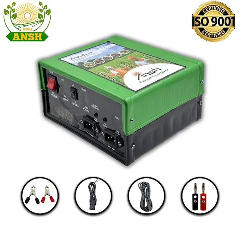 AGRIANSH 10 KV Solar Zatka Machine 100 Bigha Area Covered For Agricultural Usage