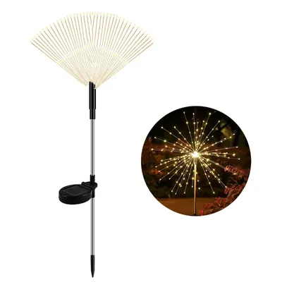 Giga Watts Outdoor 90 LEDs Solar Firework Light 2 Lightning Modes Resistant Garden String Lights for Party, Lawn, Yard