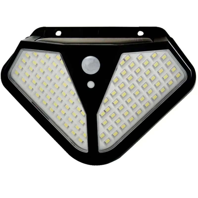 Giga Watts GW-602 102 LED Solar Wall Light BIS Approved with 5.5 V Panel & 1200 mAh Battery for Outdoor, Garden & Patio