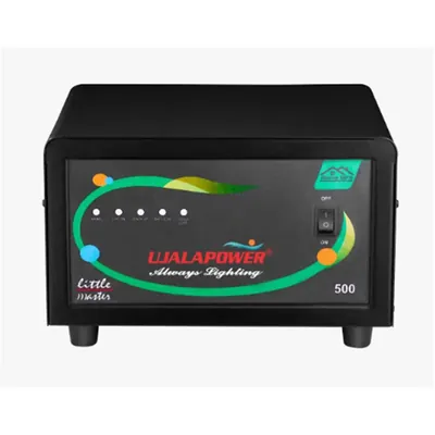 UJALA Hybrid Solar 500VA 12 V Square Wave PWM Compact Solar Inverter Designed for Residential Use