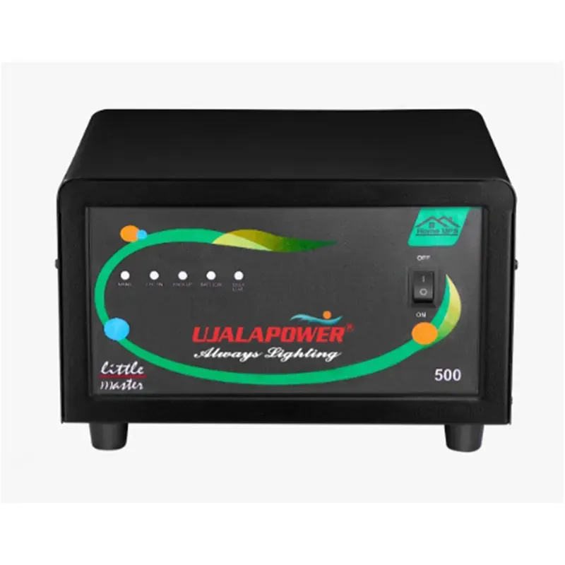 UJALA Hybrid Solar 500VA 12 V Square Wave PWM Compact Solar Inverter Designed for Residential Use