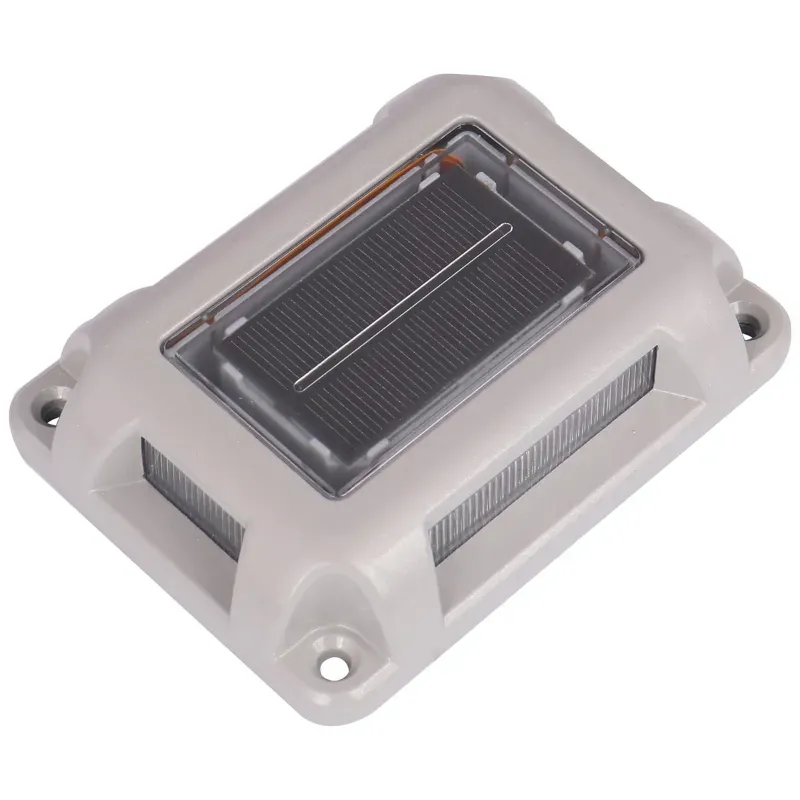 Giga Watts GW-709 Solar Road Stud Light with 2 V/0.3 W Panel 1.2 V/1200mAh Ni-MH AA Battery for Garden, Pathway, Patio & Yard