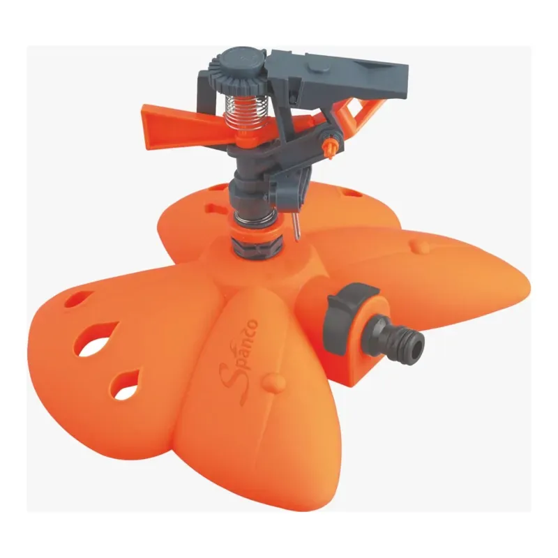 FALCON Spanco SP-3020 Impulse Sprinkler Butterfly Base Adjustable Water Pressure for Garden Lawn Watering Sprayer Irrigation