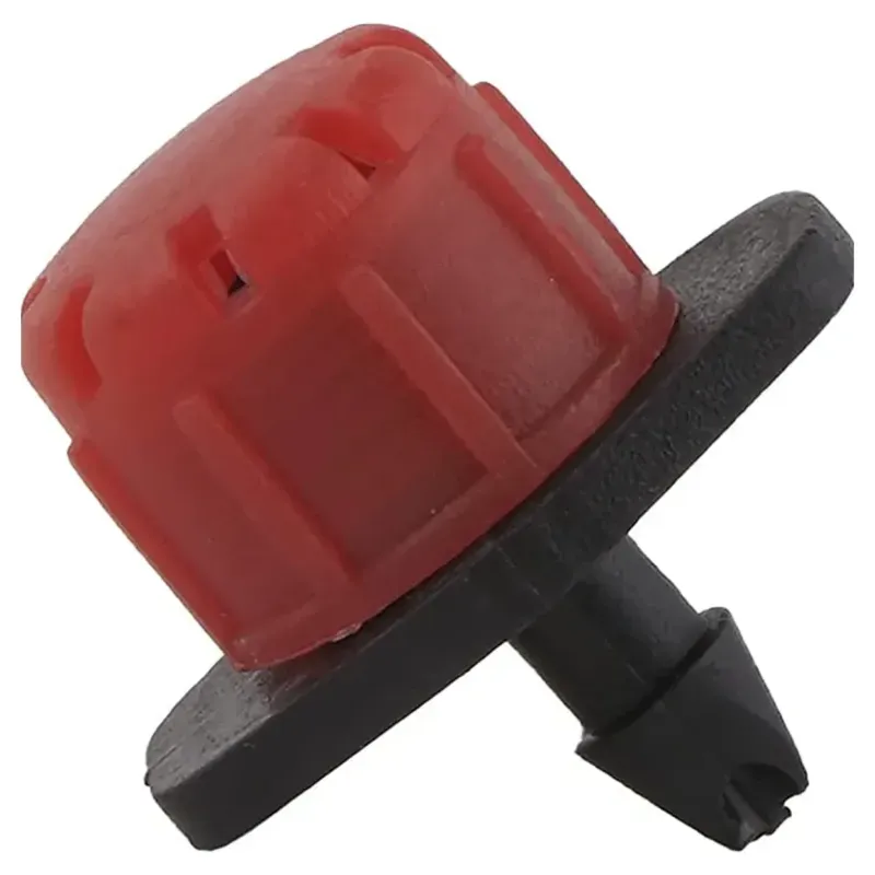 Adjustable Dripper, Straight Connector with Tap Suitable for 4-7 mm Tubes, 0-70 LPM (Pack-100 Pcs)