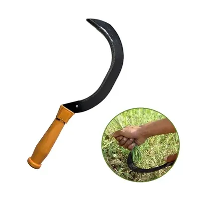 13 Inch Curved Pruning Saw with Fiber Handle with Super Sharp Teeth, Handsaw Light weight for Grass Cutting