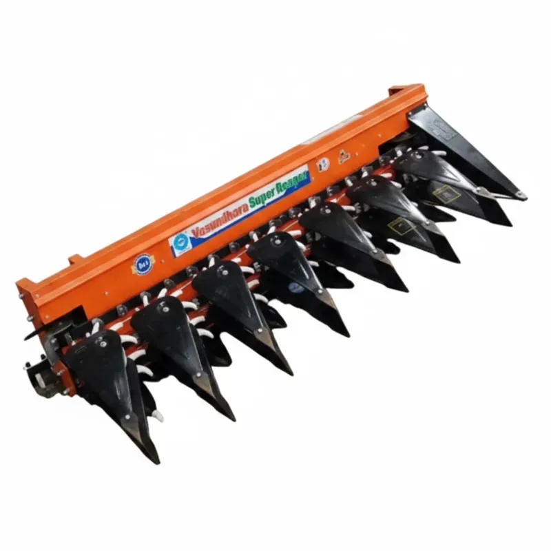 Vasundhara 7 ft 5 Belt Reaper Attachment for 30 HP Tractor For Wheat, Paddy and Soyabean, VKY-TMCR-75F