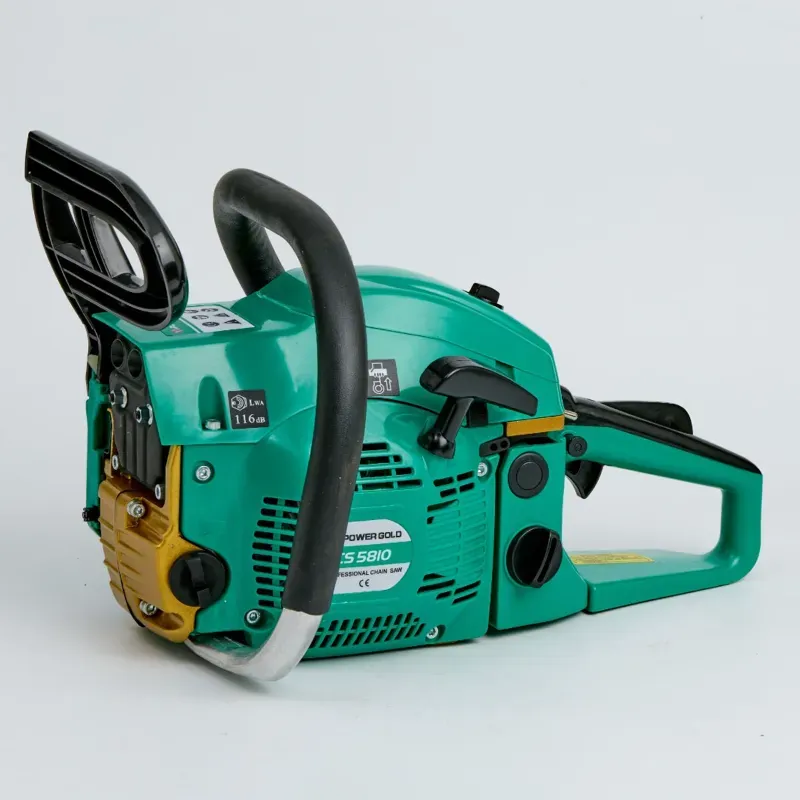 Vi Power Gold 58 CC Petrol Chainsaw CS5810, 22 Inch Wood Cutting Machine for Agriculture