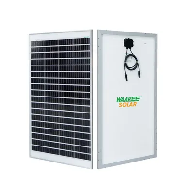 Waaree 385 W Solar Panel Mono PERC Solar Panel Use for Mobile Charging, Off Grid and on Grid System Pack of 2