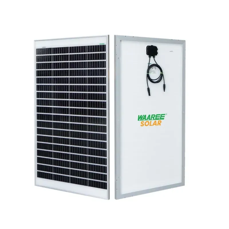Waaree 225 W, 24 V Monocrystalline Solar Panel for Home and Commercial Usage Pack of 2