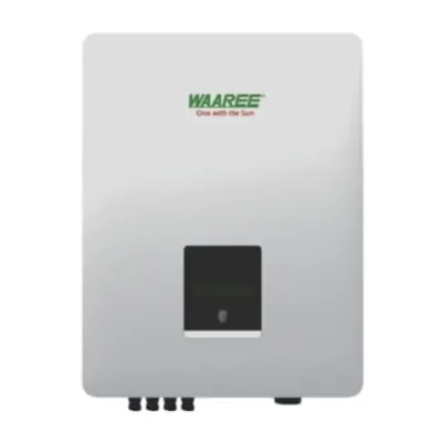 Waaree 4 kW Three Phase On-Grid Solar Inverter, Reliable Power for Commercial & Home Ideal for Rooftop Solar Systems
