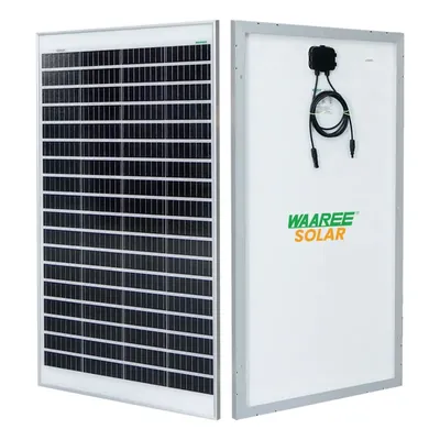 Waaree 250 W 12 Volt Monocrystalline Solar Panel (Pack of 2)