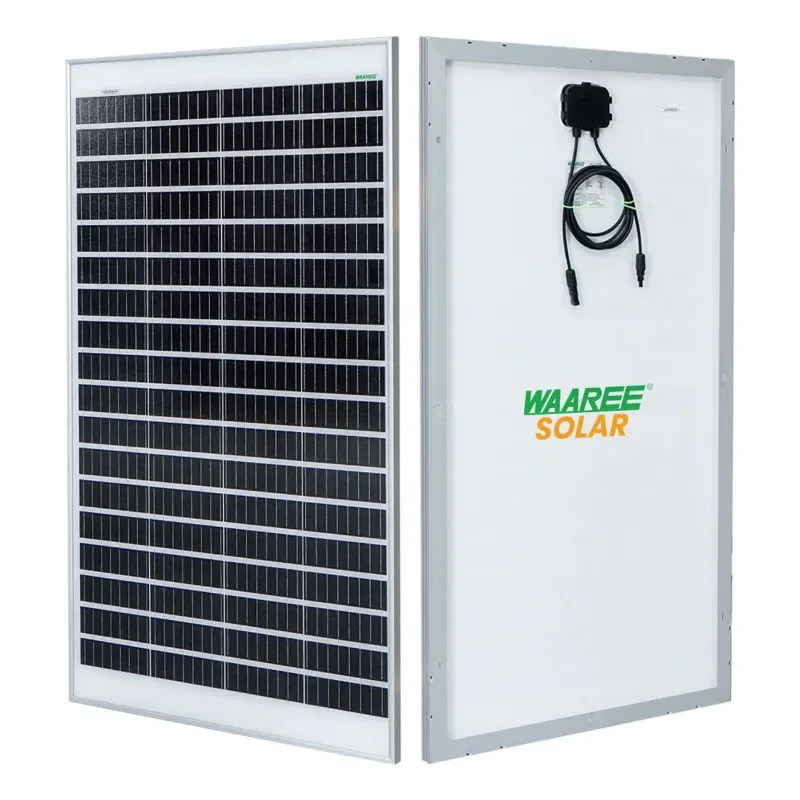 Waaree 250 W 12 Volt Monocrystalline Solar Panel (Pack of 2)