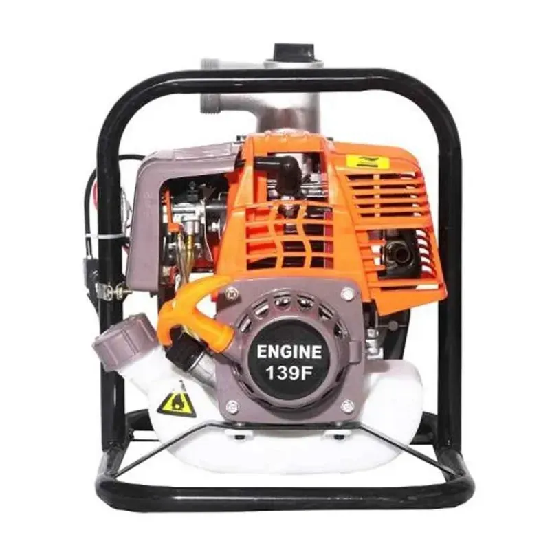 Greenleaf 4-Stroke, 1.5 Inch, 42.7 CC Petrol Operated Water Pump, Suitable for Irrigation Purposes, WP-15