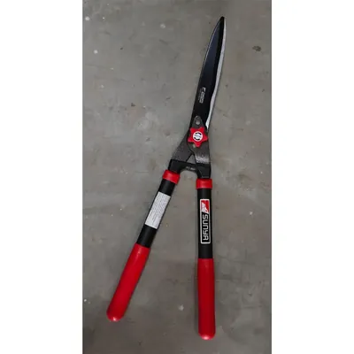 Sunya 231003 29 Inch Wavy Hedge Shears Heavy-Duty Garden Tool for Precise Hedge & Shrub Trimming