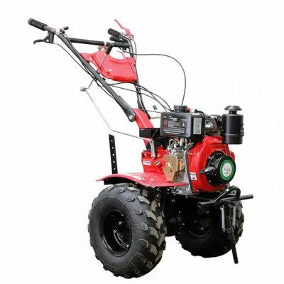 YURI YR-PWD1116 ATV-SS, 7.5 HP 246 CC 4 Stroke Self Start Diesel Engine Power Weeder for Agriculture Purpose