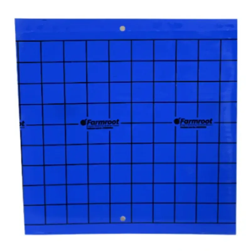 FARMROOT A5 Size Farm PVC Sticky Traps (Blue), (Pack of 3 Pieces)(Quantity-3 Pieces)