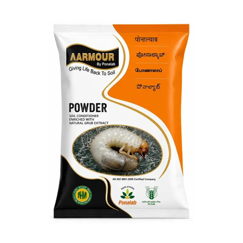 PONALAB AArmour 500g EPN Biological Root Grub Control Bio Pesticide for Sugarcane, Ginger & Vegetable Soil Pest Management
