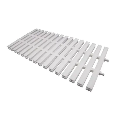 ABS Swimming Pool Overflow 3 m Two Pin Gratings for Public Water Parks and Resorts