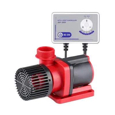 Sunsun JDP 3500 AC/DC Controllable Water Pump (6000 LPH) for Aquarium & Pond With Black ABS Construction