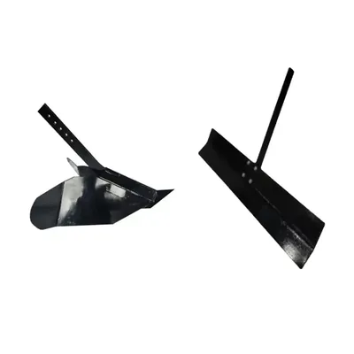 Power Weeder Adjustable Ridger and Leveler Attachment Combo For 5 To 10 HP Power Tiller / Cultivator