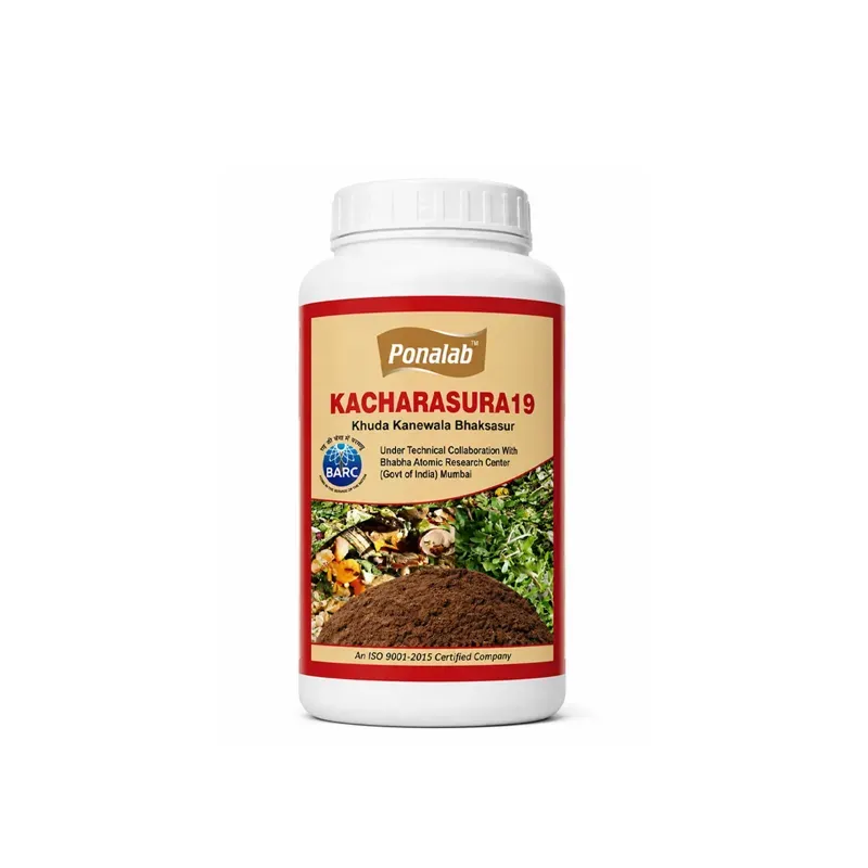 PONALAB Kacharasura (250 ml) Advanced Organic Waste Decomposer Liquid, 1 x 10⁸ CFU/ml for Agricultural, Animal & Domestic Waste
