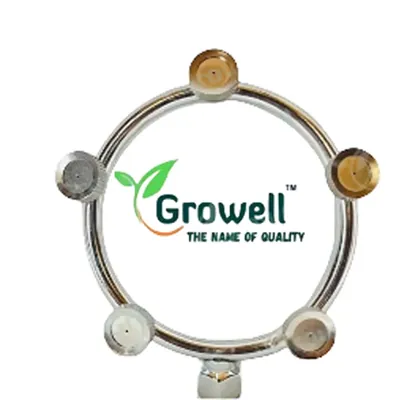 GROWELL Agricultural Sprayer Pump 5 Face Jalebi Nozzle, Misting Nozzles for Spray Irrigation