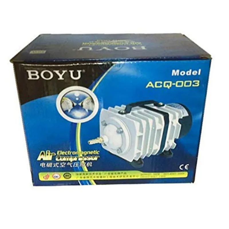 BOYU ACQ-003 Electromagnetic Air Compressor Pump for Central Fish Aquarium