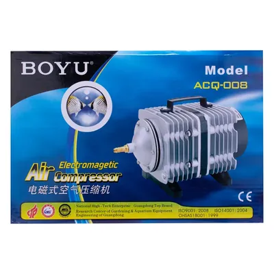 BOYU ACQ-008 (100W110 L/MIN) Electro Magnetic Air Compressor Pump AC Series for Fish Farming Pond, Fish Tank, Aquarium