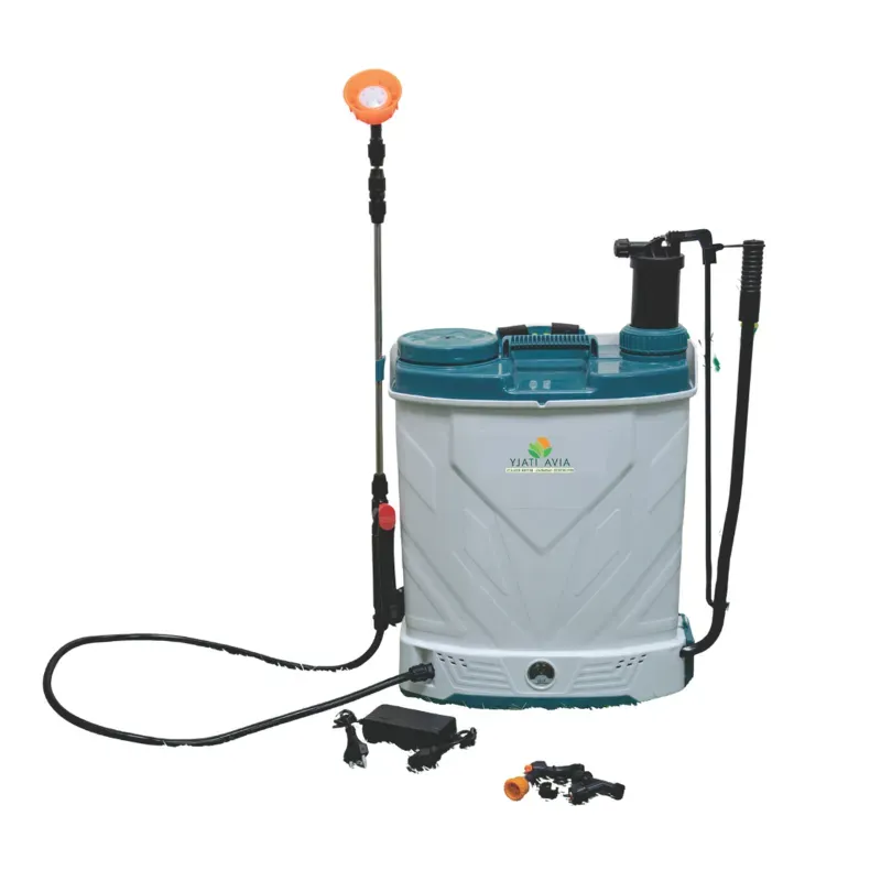 AIVA ITALY AV 16 BTM 2-in-1 Battery & Manual Sprayer With 18 L Tank, Single Pump, 12 V-8 Ah Battery For Agriculture Use