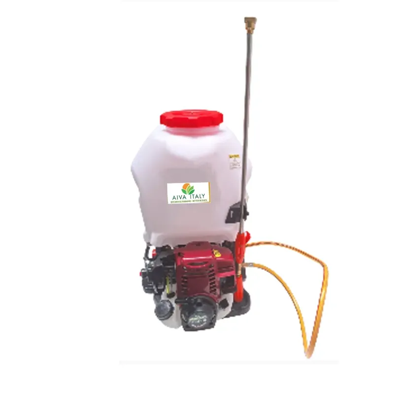 AIVA ITALY AV 708 DS 4 Stroke Double Suction Backpack Power Sprayer With 20/25 L Tank, Ideal For Agricultural Use