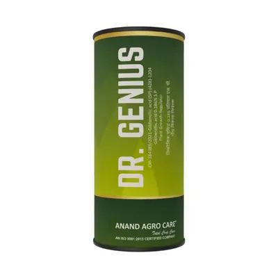 Anand Agro Care Dr. Genius Gibberellic Acid 0.186% SP Plant Growth Regulator, Boosts Photosynthesis and Plant Metabolism (Pack-100 g)