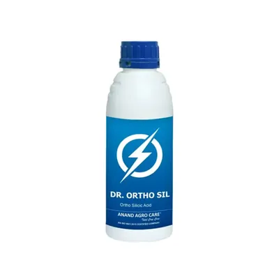 Anand Agro Care Dr. Ortho Sil Silicic Acid 2%, Regulates Nutrient Production & Increases Photosynthetic Activity In Plants (Pack-250 ml)