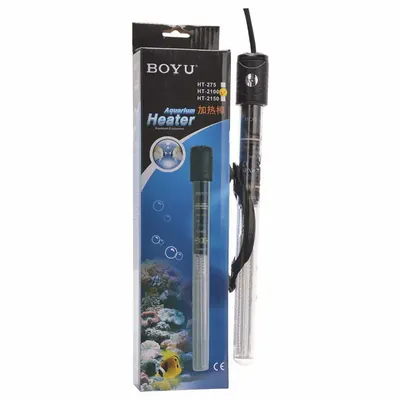 BOYU 100 W Aquarium Heater HT-2100 Suitable For Aquarium Water Volume of 90 to 130 L