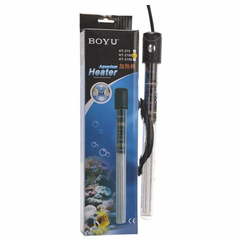 BOYU 100 W Aquarium Heater HT-2100 Suitable For Aquarium Water Volume of 90 to 130 L