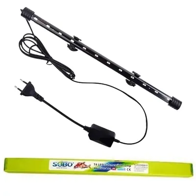 Sobo T4-50 LED Discolor Submersible 47 cm Led Light Aquarium Tool Efficient High-Output LED in Planted Aquariums