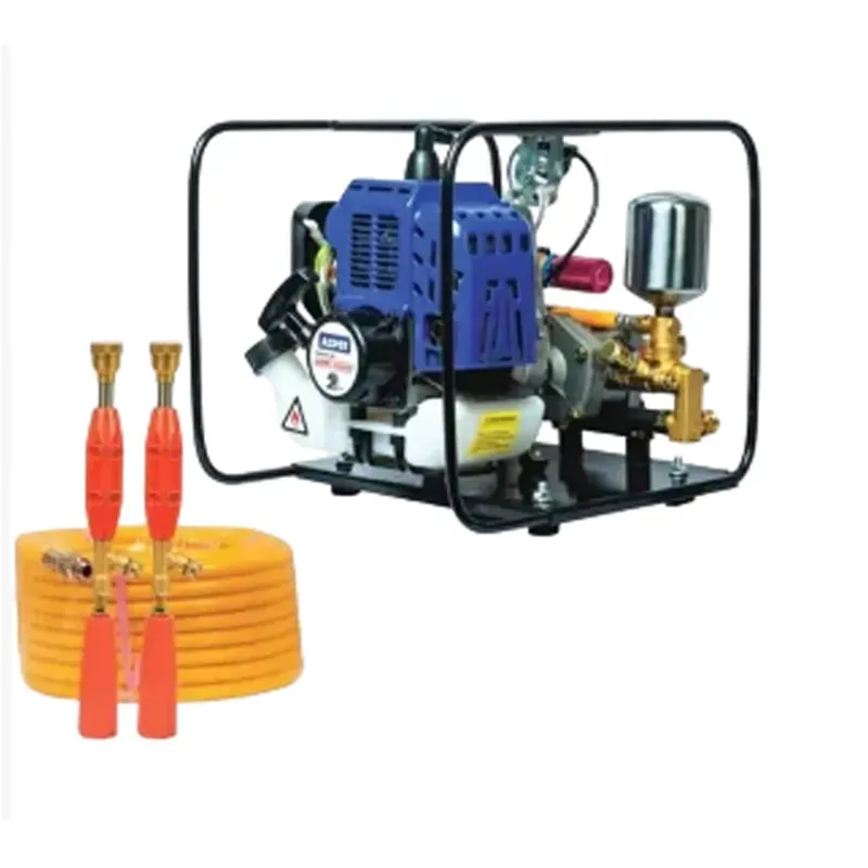 ASPEE UMT/2S, 2Stroke 35 CC Portable Power Sprayer with 2 Spray Gun 15 m Hose Pipe for Agriculture and Garden Use