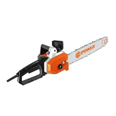 GC POWER GC-4018, 1450 W Electric Corded Chainsaw, 1200 RPM, 16 Inch Bar, Automatic Oiler