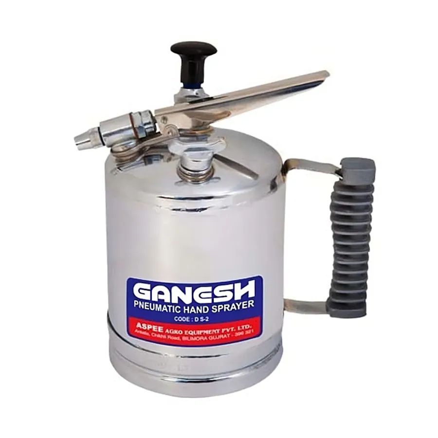 ASPEE 1.5 Litre Ganesh Chromium Plated Hand Sprayer