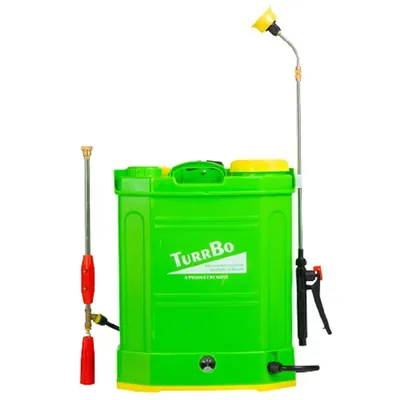 ASPEE Turbo DTM001/14AHBR, 20 L 12 V / 14 Ah, Double Motor Pump Battery Sprayer