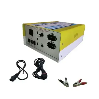 15 KV Solar Zatka Machine for 70 acre Area with Solar Cable and Siren