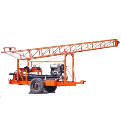 Industrial Tractor Mounted Automatic Water Bore Well Drilling Machine