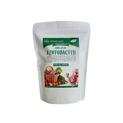 Pioneer Agro 1 kg Azotobacter Biofertilizer, Plant Growth Promoter & Soil Vitalizer, 100% Organic Microorganisms