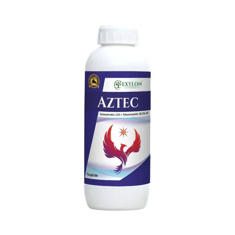 EXYLON Aztec (Azoxystrobin 11% + Tebuconazole 18.3% SC) Dual-Action Fungicide, Effective for Disease Control In Plants (Quantity-250 ml)