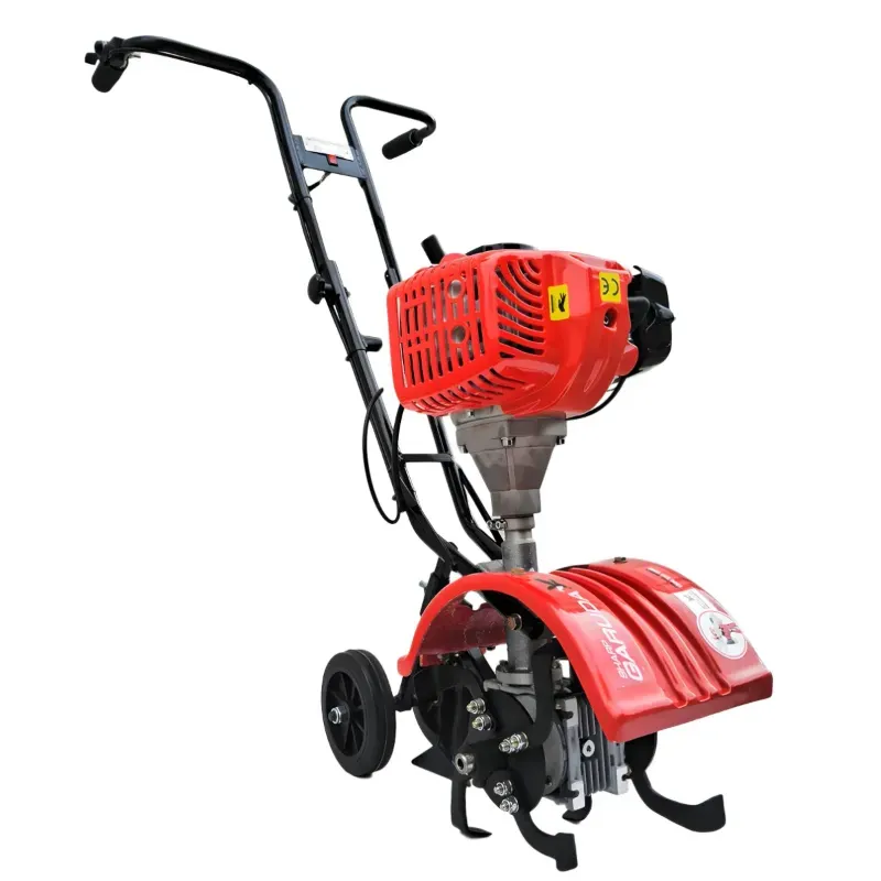 Sharp Garuda 1.75 HP 43 CC 2-Stroke Petrol Baby Weeder for Single Row Inter-Crop Cultivation, Adjustable 6-9 Inch Working Width