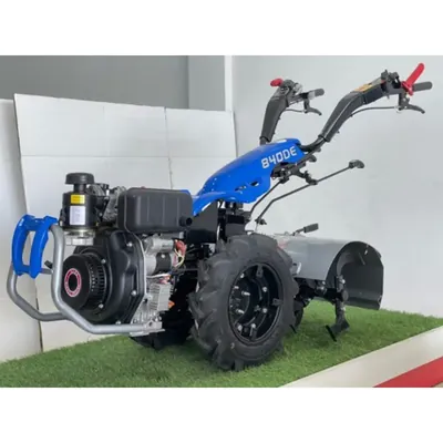 SPRAYMAN BSC 840DE, New Back Rotary Self Start Diesel Power Tiller with Rotary Ditcher Attachment