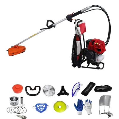 GT Shakti Backpack Brush Cutter GT-BG431, 139 F 4 Stroke with Accessories