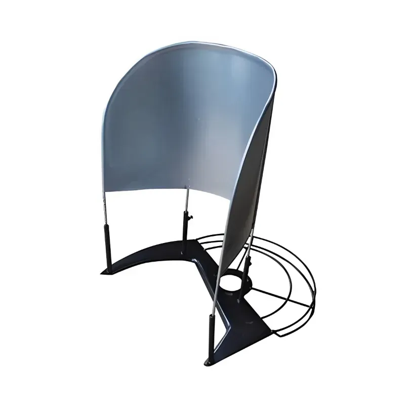KisanKraft Baffle-Paddy Guard or Rice Guard (Silver)