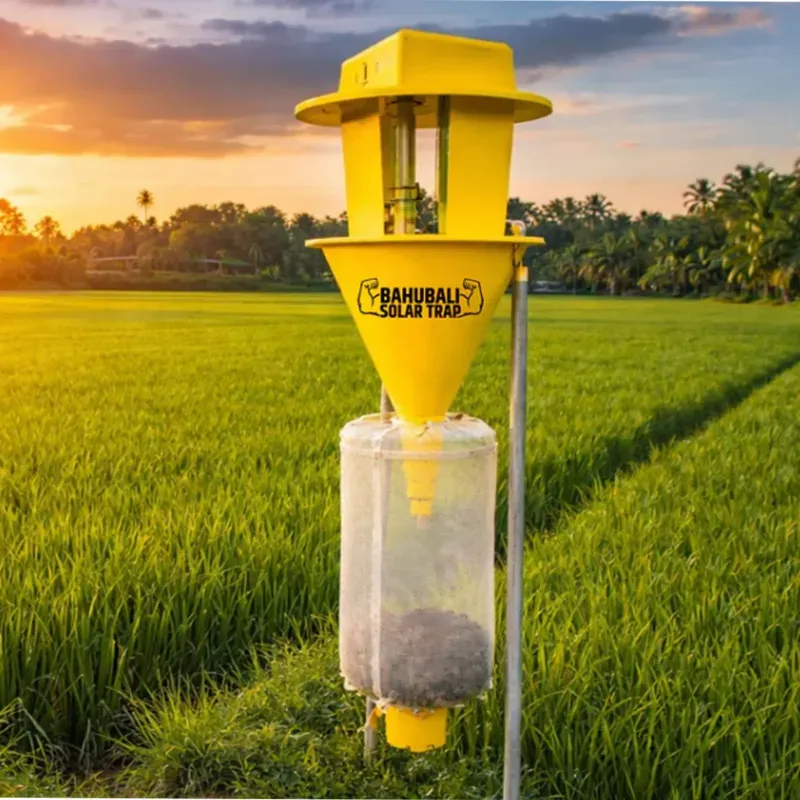 Chipku Bahubali Solar Insect Trap to Protects Crops up to 2.5 Acres