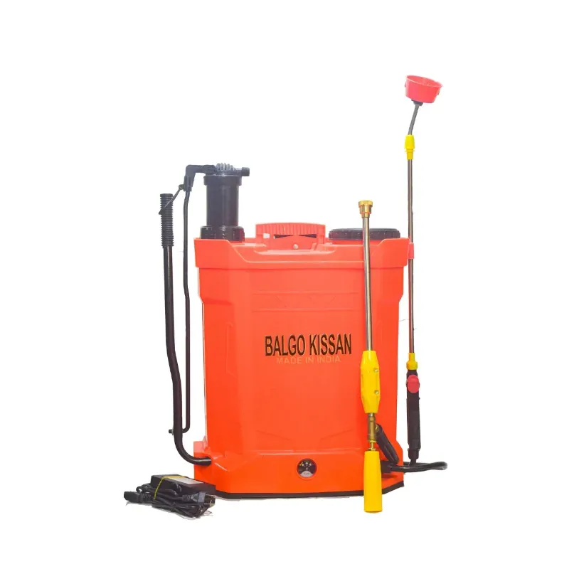 Balgo Kissan 20 Litre Backpack Battery Sprayer For Agriculture, 12 V DC-12 Ah Battery